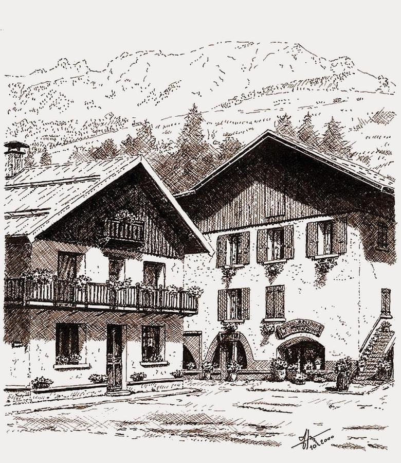 La Vieille Auberge Vars  Exterior photo